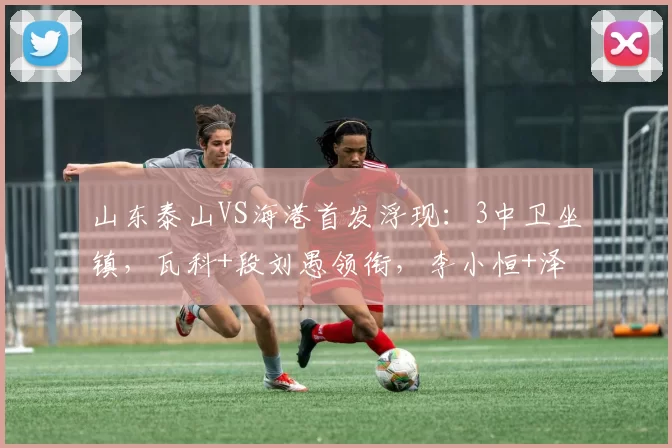 山东泰山VS海港首发浮现：3中卫坐镇，瓦科+段刘愚领衔，李小恒+泽卡冲锋